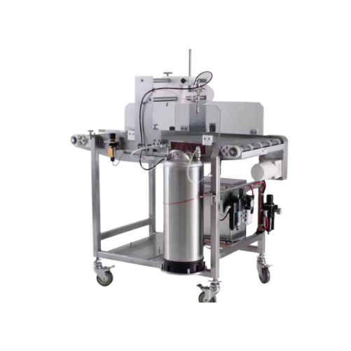 Automated syrup sprayer for bakery products