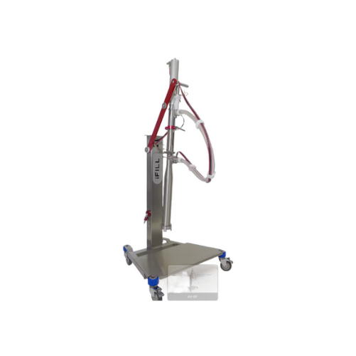 Compact depositor for viscous and liquid products