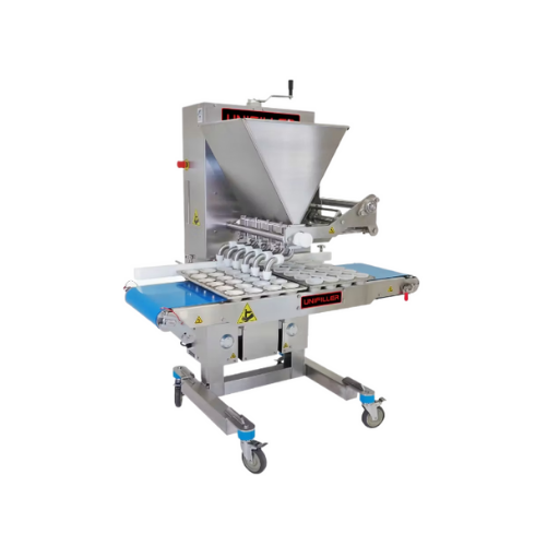 Servo driven multi-piston depositor for batters and fillings