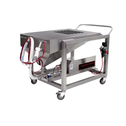 Industrial food depositor for large volume applications