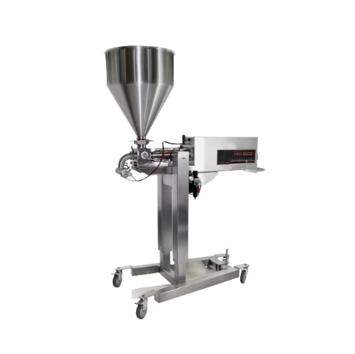 Single piston depositors for bakery and food production