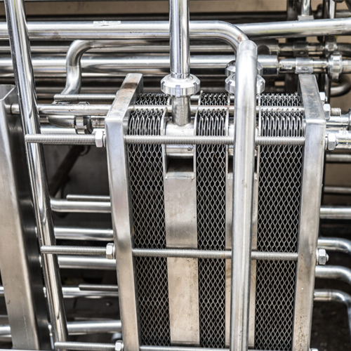 Hygienic plate heat exchanger