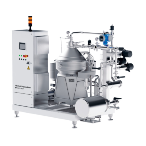 Centrifugal separators for liquid/liquid/solid separation