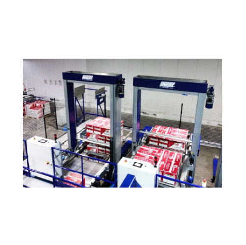 Automatic palletizer for fruit and vegetable crates