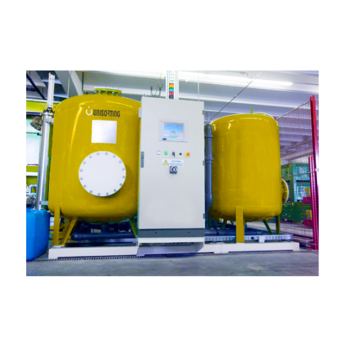 Water purification systems for fruit processing plants
