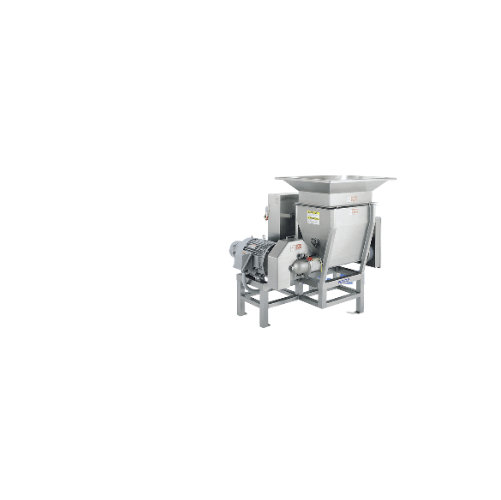 High-capacity food processor for vegetable and meat reduction