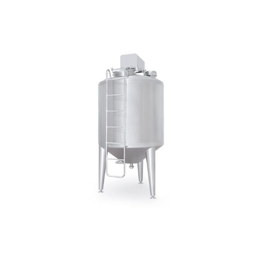 Stainless steel milk storage tank