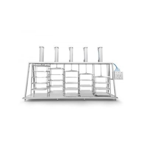 Industrial pressing system for convenience food