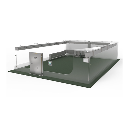 Air-conditioned storage chambers for post-curing