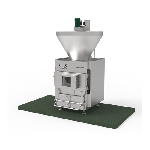 Glowing smoke generator for hot smoking installations