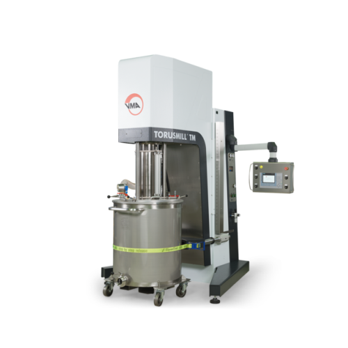 Dissolver for high-volume industrial dispersion