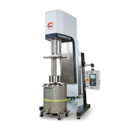 Explosion-proof immersion mill for paints and varnishes