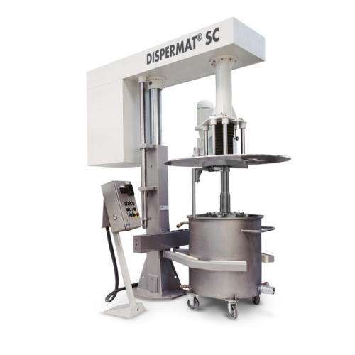 Explosion-proof dissolver for high viscosity products
