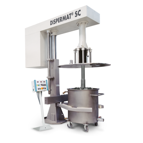 High-performance production dissolver for large batches