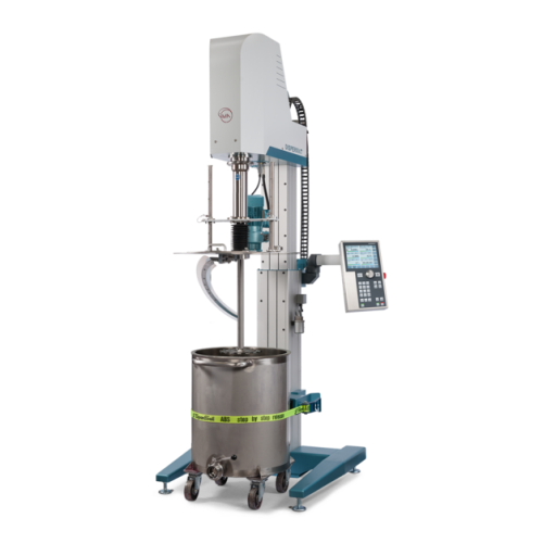 Dissolving system for high-viscosity products