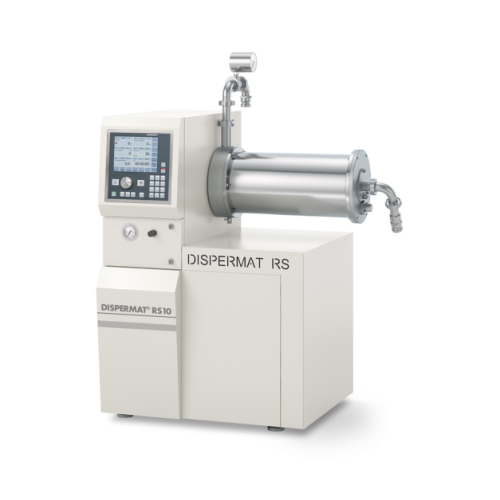 Horizontal bead mill for industrial production