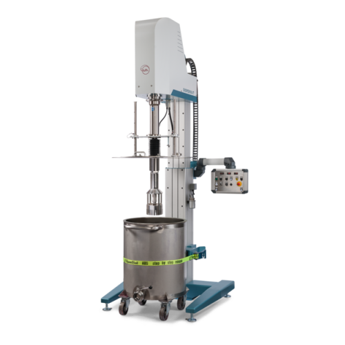 Rotor-stator homogenizer for high shear batch processing