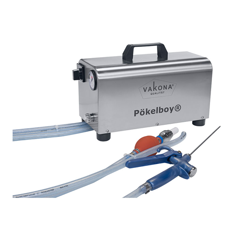 Meat brine injection system