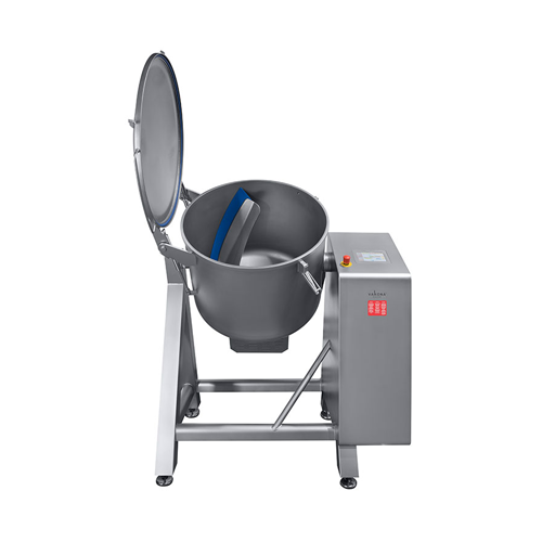 Vacuum mixing and tumbling for meat processing