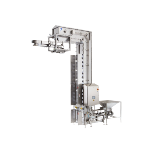 Automated infeed and outfeed systems for packaging lines