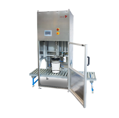 Industrial mixer for facade paint and plaster