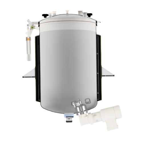 Magnetic coupling agitator for sealed mixing