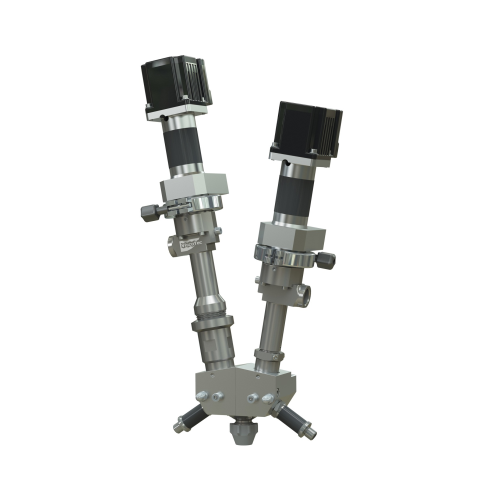 Modular 2-component dosing system for industrial applications