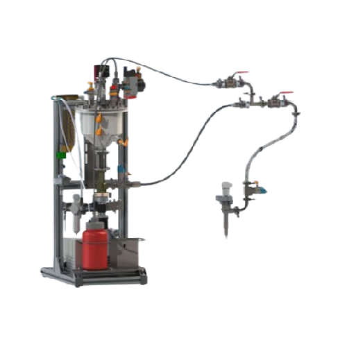 Fluid and paste dosing systems for industrial applications