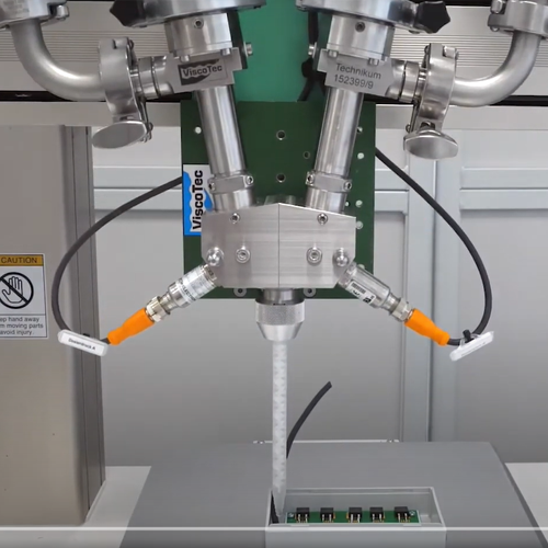 Sensor potting solution