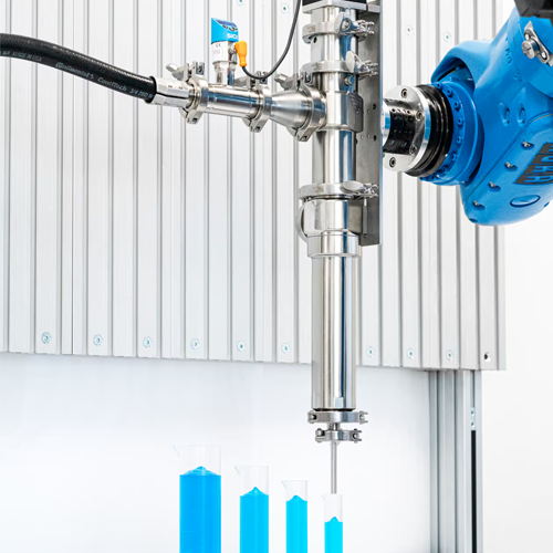 Dosing pump for liquids and pastes