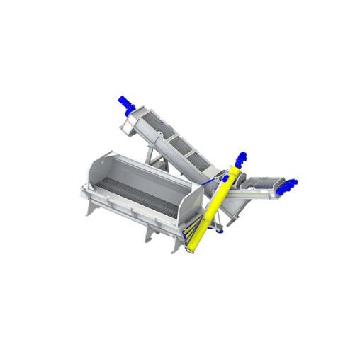 Heavy duty aggregate separation and recovery system