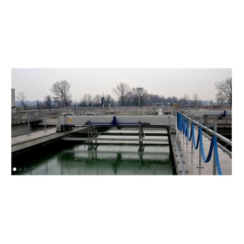 Travelling bridges for sludge removal in wastewater treatment