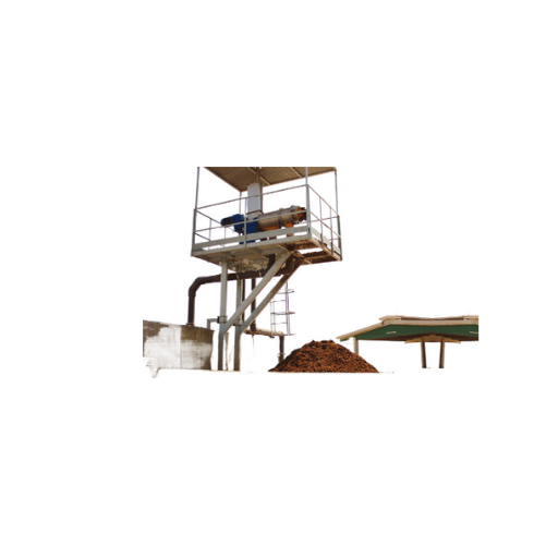 Horizontal screw press separator for sludge and manure