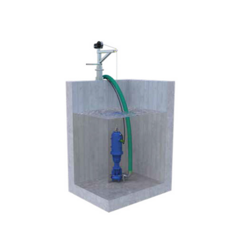 Heavy-duty submersible chopper pumps for manure treatment