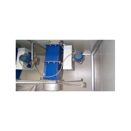 Double dump valves for high temperature granules