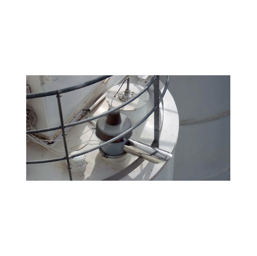 Membrane pressure relief valve for silo protection
