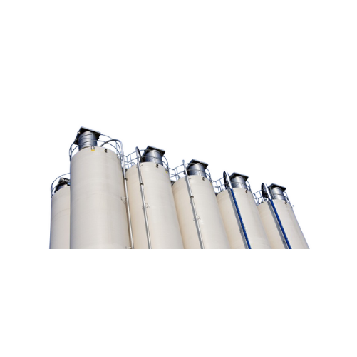 Flanged round dust collectors for industrial air filtration