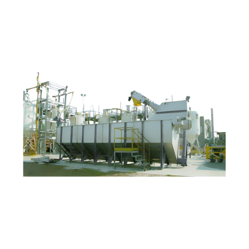 Compact plant for mechanical effluent pre-treatment