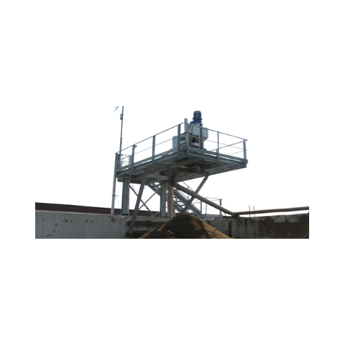 Manure treatment system for livestock breeding