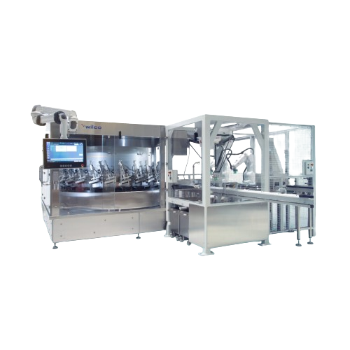 Automated container closure integrity tester for pharmaceutical packaging