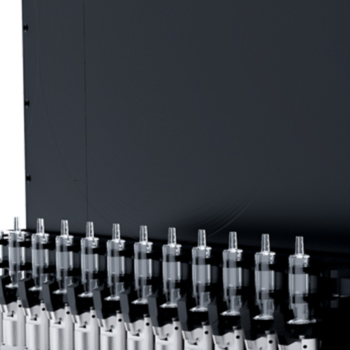 X-ray inspection module for pre-filled syringe needles