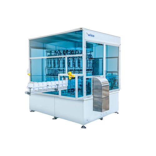 Inline leak tester for aerosol cans