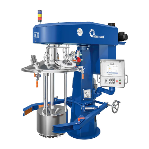 Basket mill for paint and varnish production