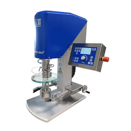 Laboratory basket mill for fine grinding in industrial applications