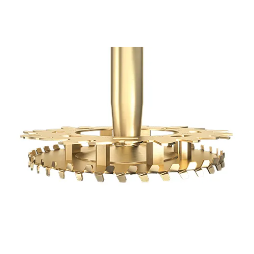 Mixer for high viscosity products
