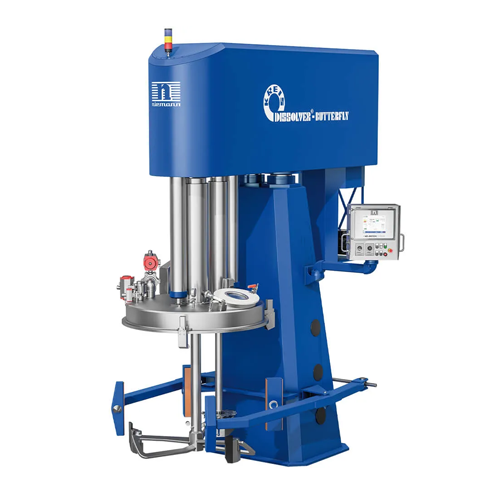 Mixing and dispersing solution for ultra high-viscous products