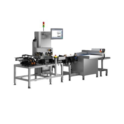 Omnidirectional inspection system for bottles and vials