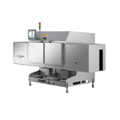 Dual view x-ray inspection for canned goods