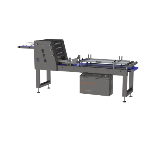 Industrial long moulder for pan and hearth bread