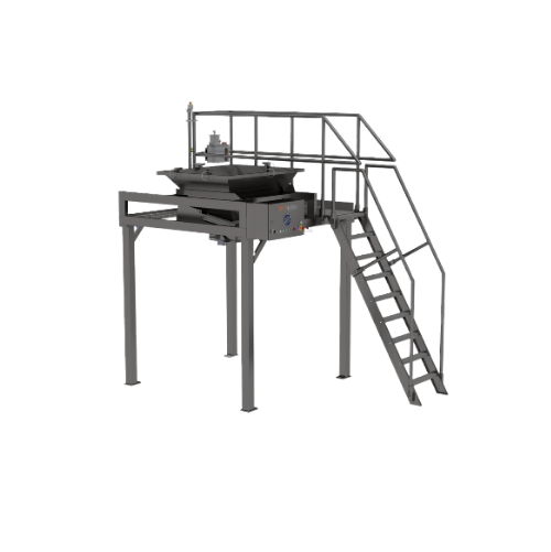 Dough hopper for consistent dough portioning